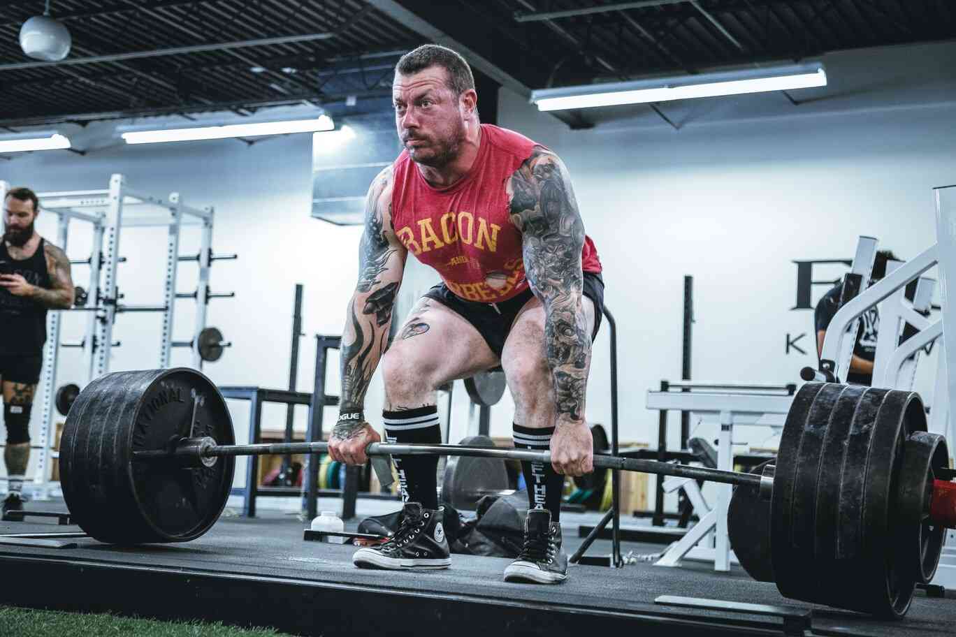 exercice de soulevé de terre (deadlift)