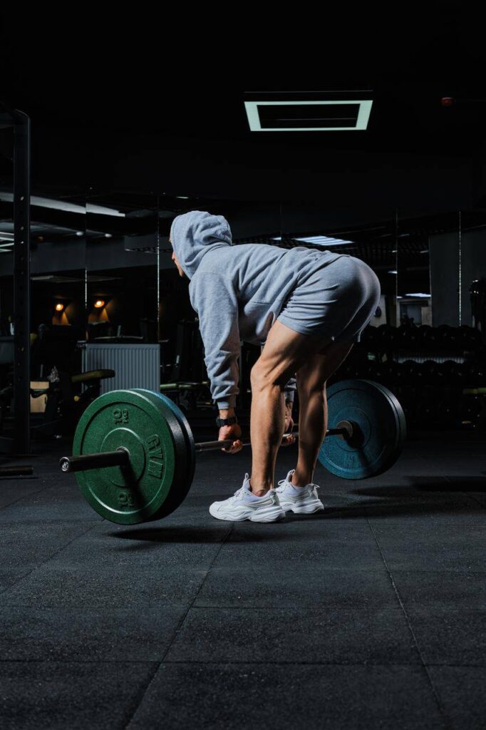 soulevé de terre roumain (Romanian deadlift)