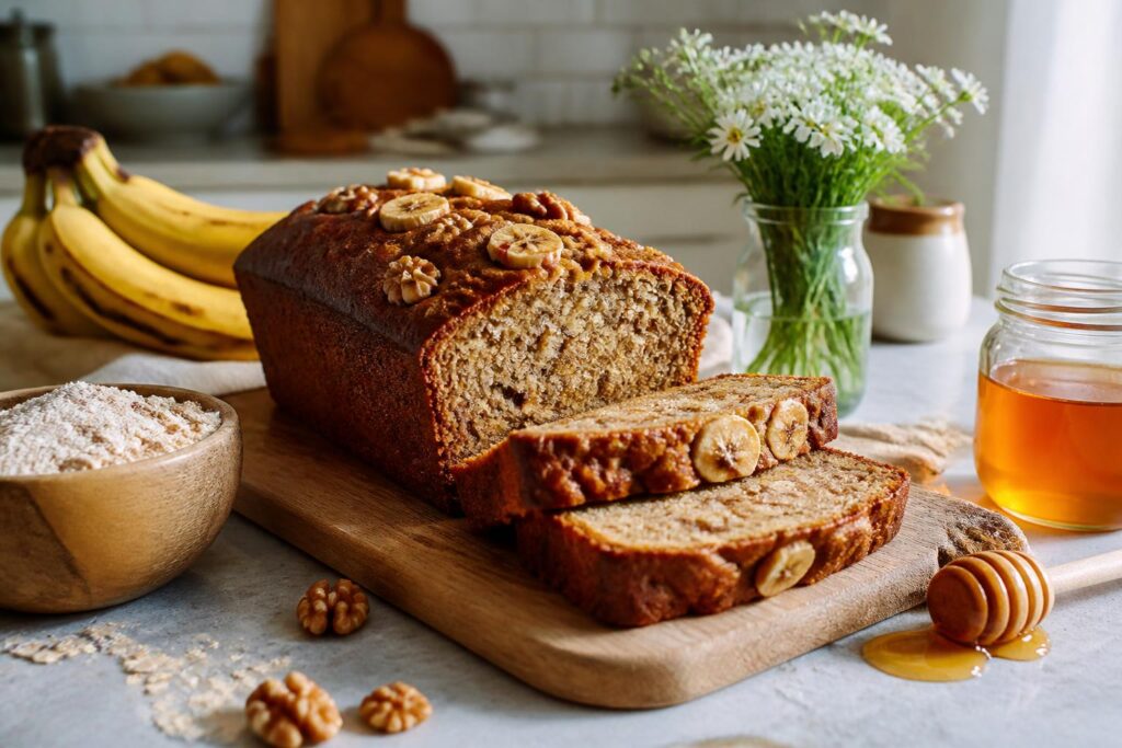 découvrez notre recette gourmande et saine de pain aux bananes maison, facile à réaliser pour un délicieux goûter ou petit-déjeuner équilibré.