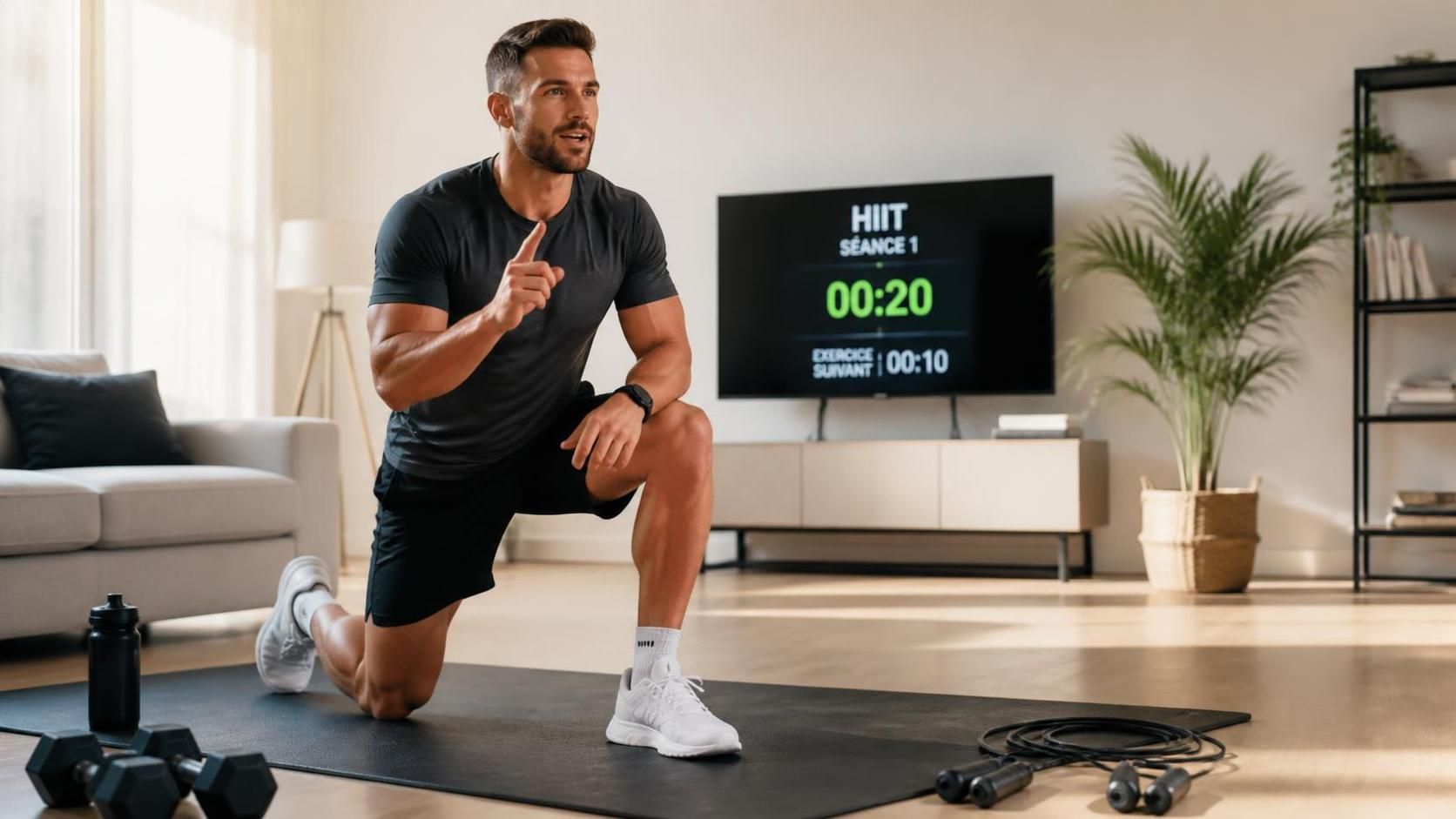 découvrez comment l'entraînement hiit à domicile peut améliorer votre forme physique et votre santé grâce à des séances courtes, efficaces et adaptées à tous les niveaux.