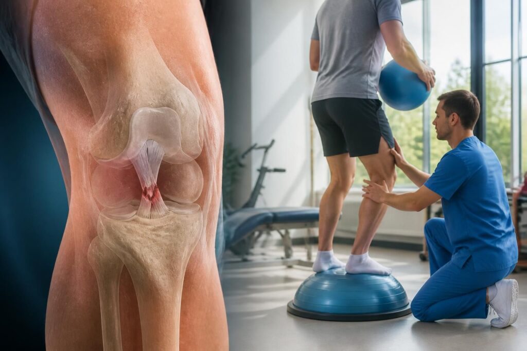 découvrez tout ce qu'il faut savoir sur la durée de récupération après une lésion des ligaments croisés du genou, les étapes clés et les conseils pour un rétablissement optimal.