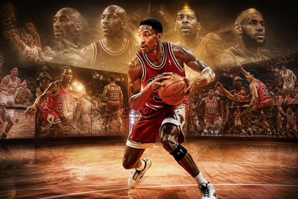 découvrez l'odyssée et l'héritage de scottie pippen, icône du basketball, à travers sa carrière exceptionnelle et son impact durable sur le sport.